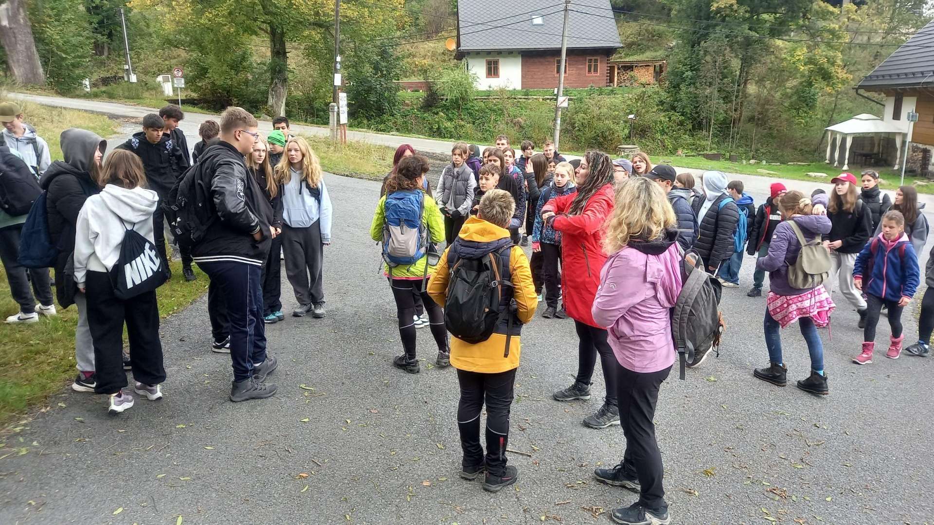 Škola v přírodě v Hynčicích pod Sušinou - třídy 6.A. – 9.A.