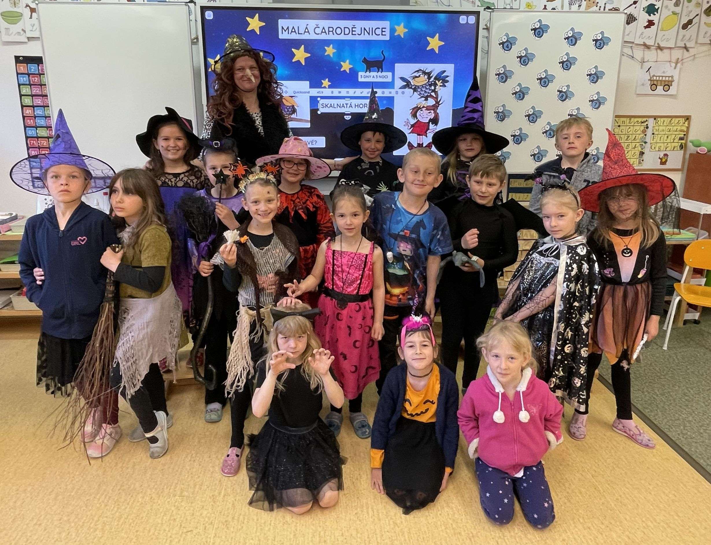 Čarodějnice v 1.A