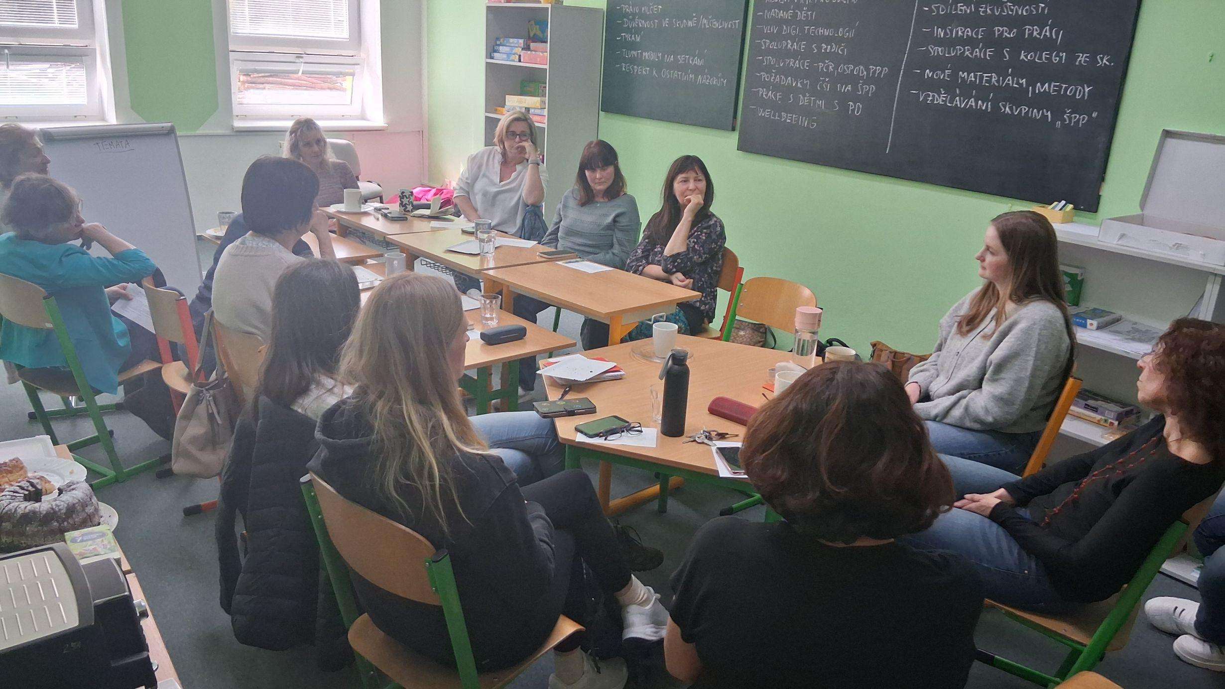 Pracovní jednání odborné platformy poradenské pracoviště