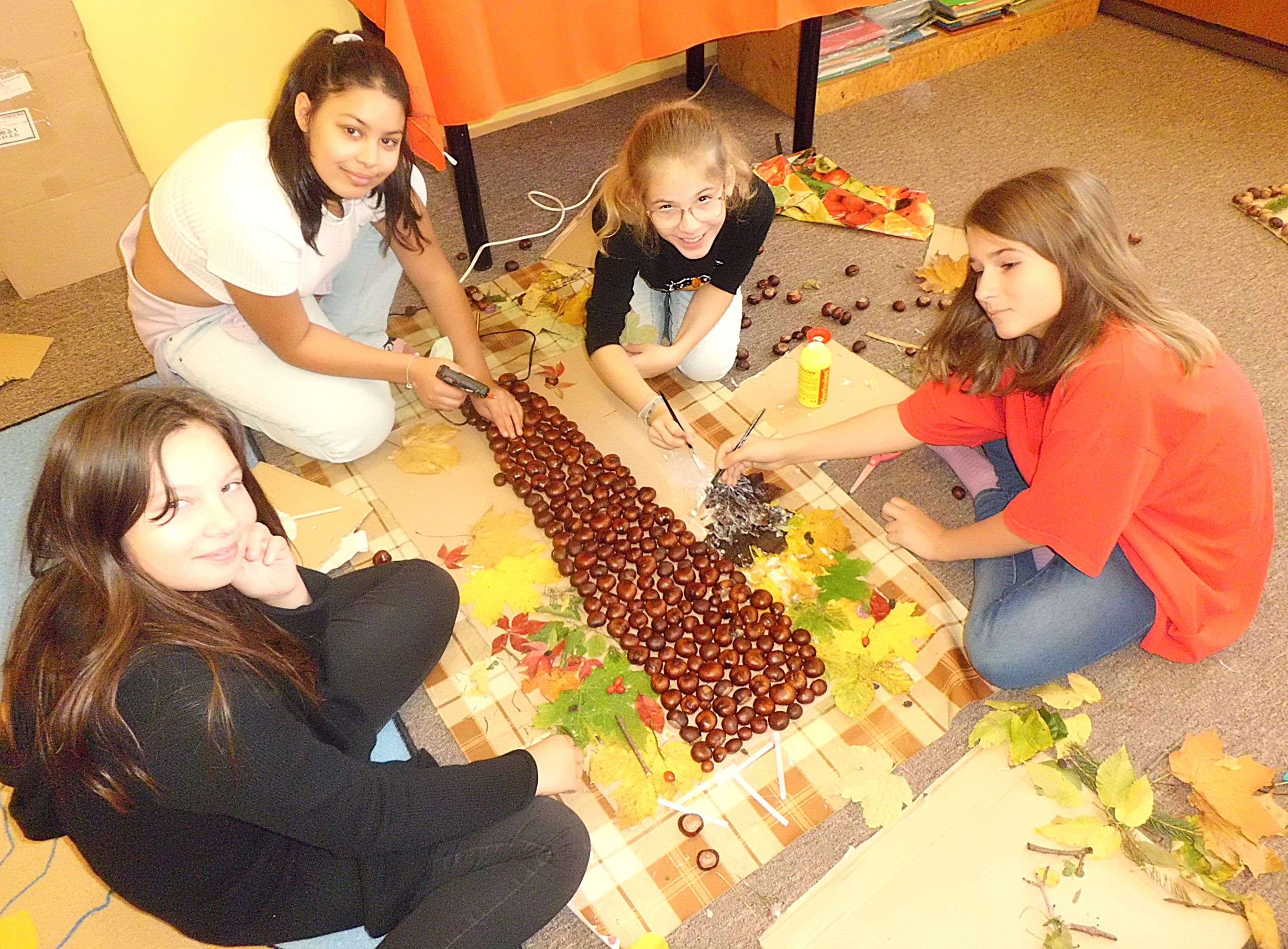 Podzimní tvoření v 5.A