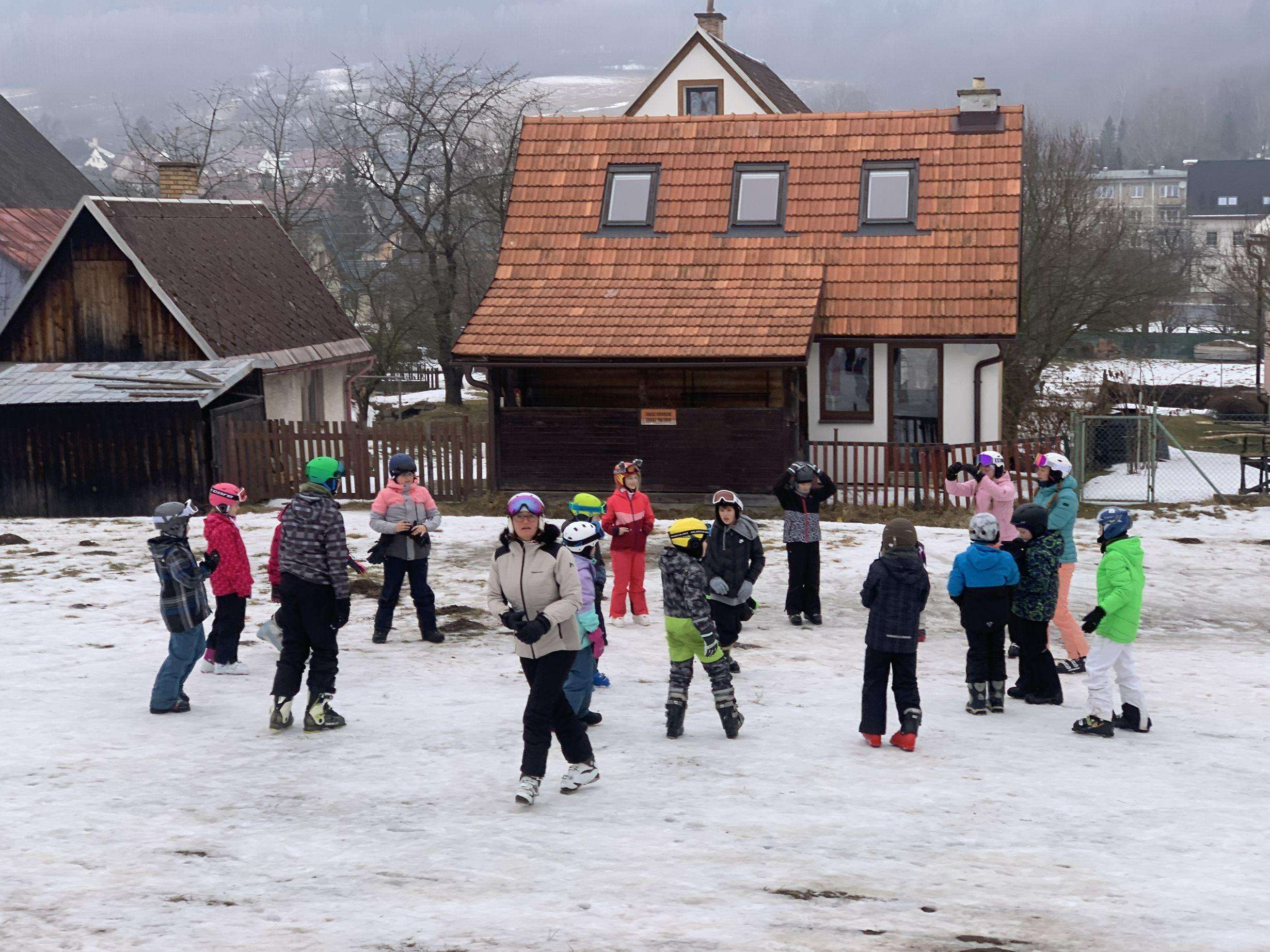 28.1. Poslední den lyžařského výcviku