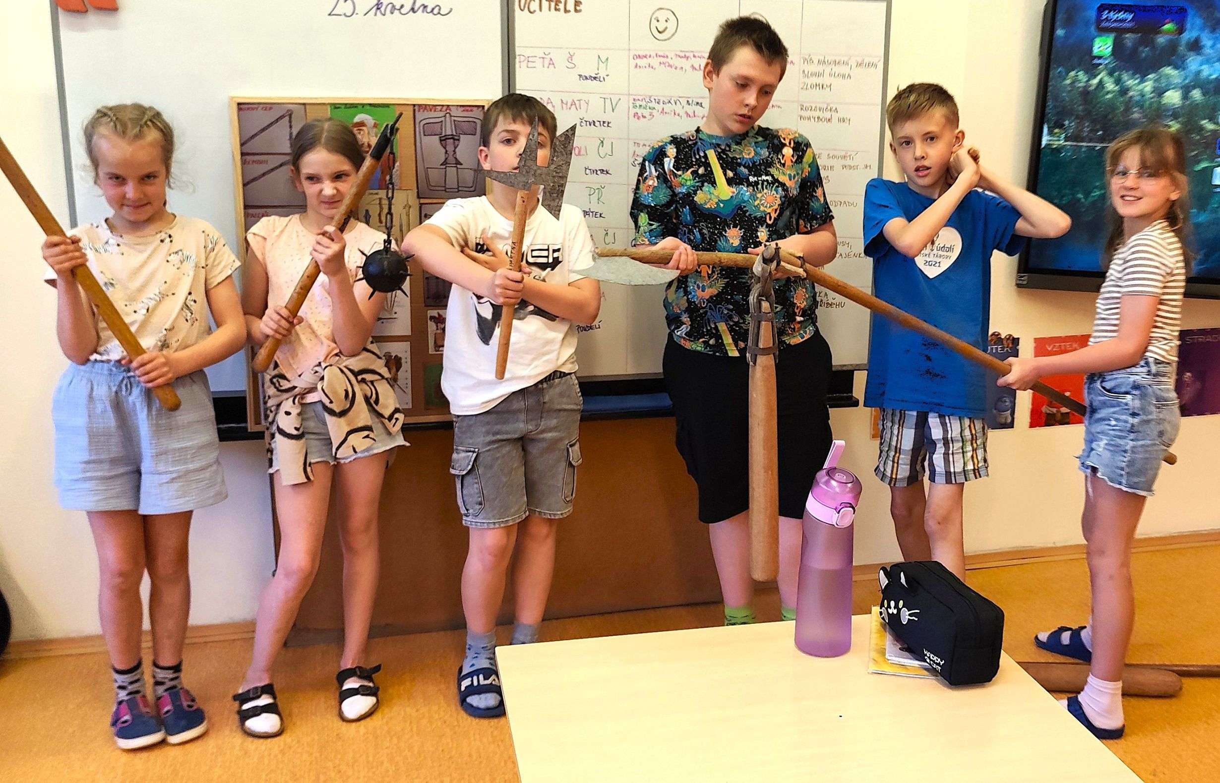 Projekt ve 4. A – Husitské zbraně