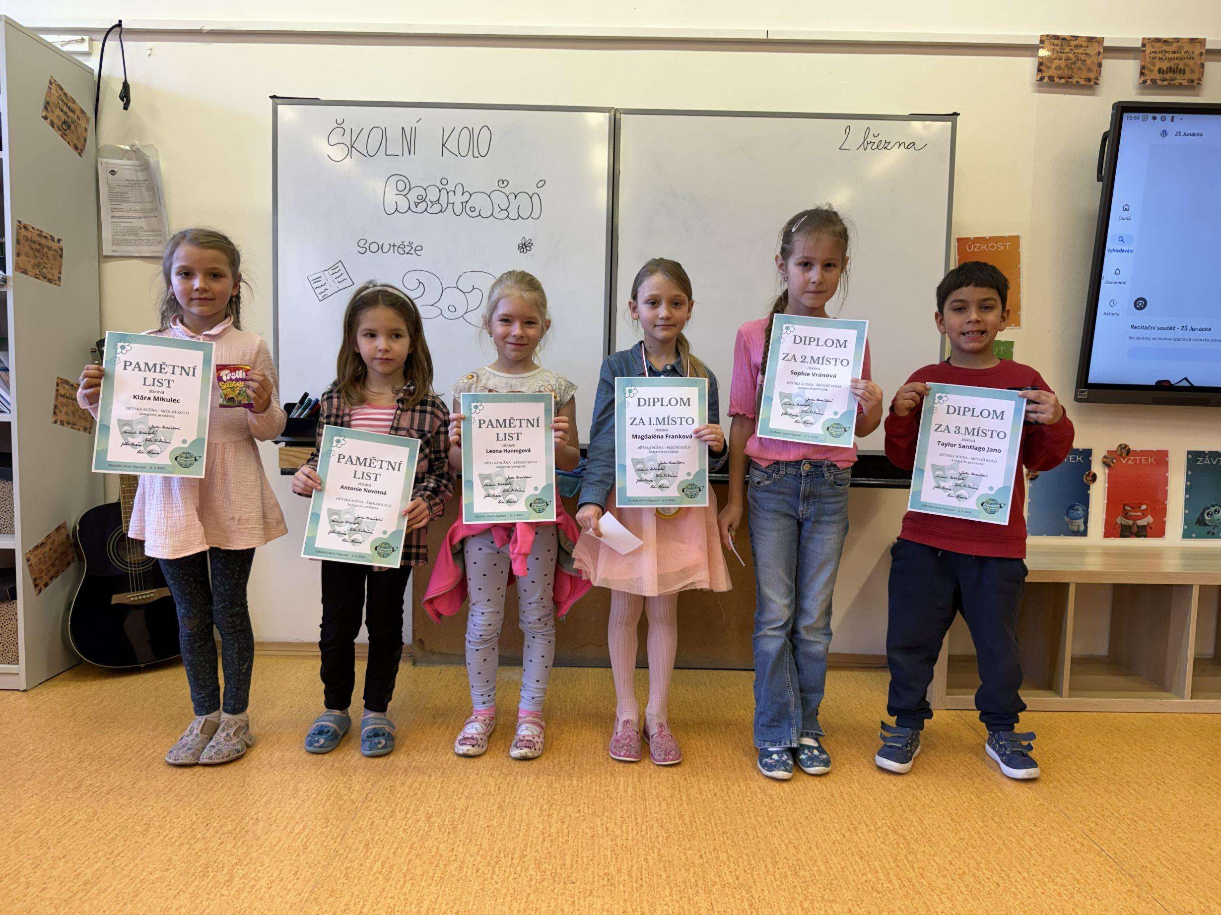 RECITAČNÍ SOUTĚŽ