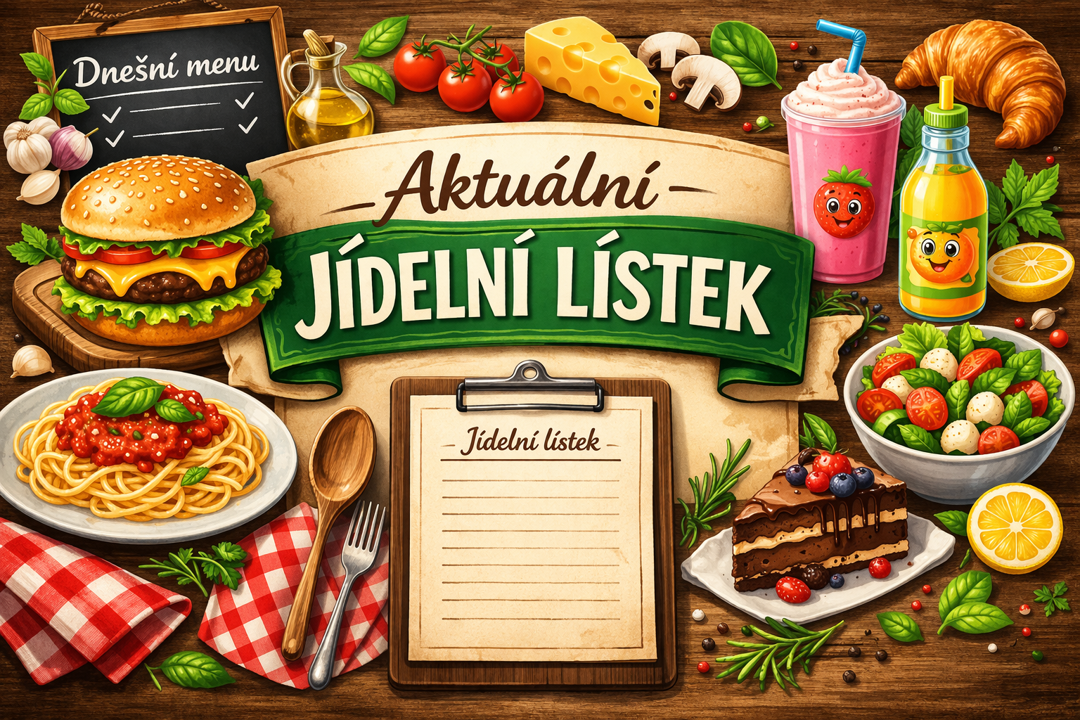 Aktuální jídelní lístek