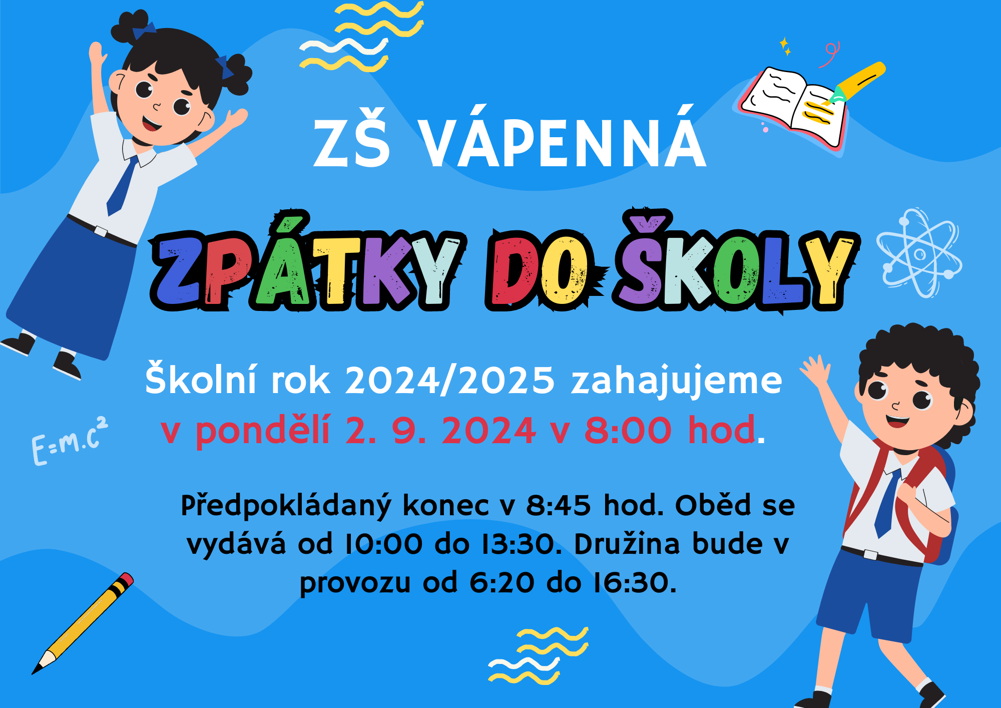 Zahájení výuky ve školním roce 2024/2025