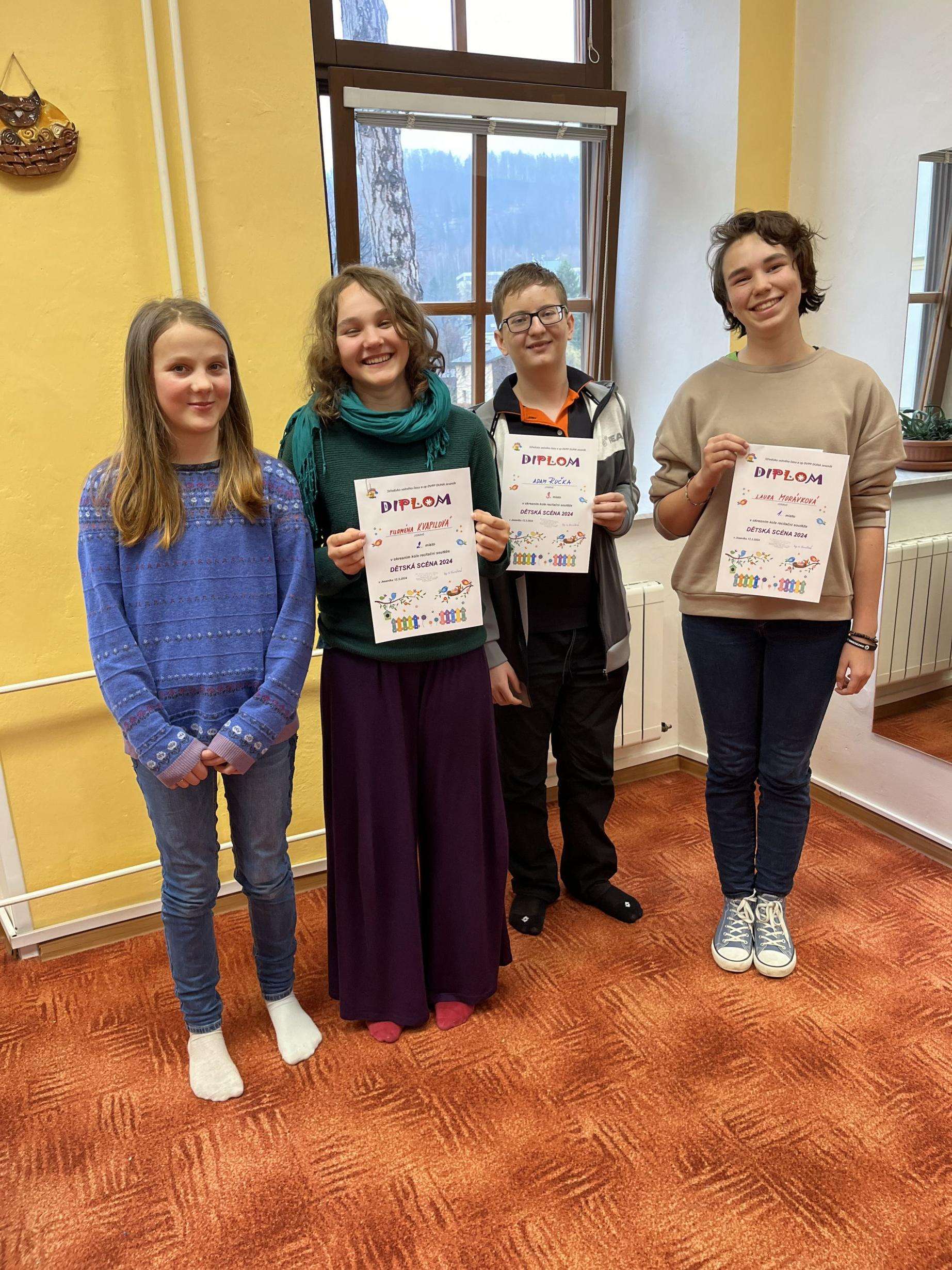 Recitační soutěž v Jeseníku