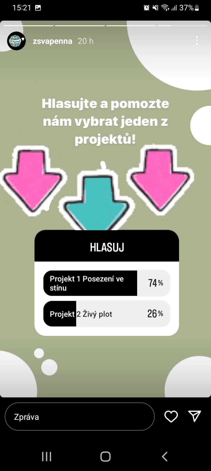 Žáci 9.A pomáhají klimatu