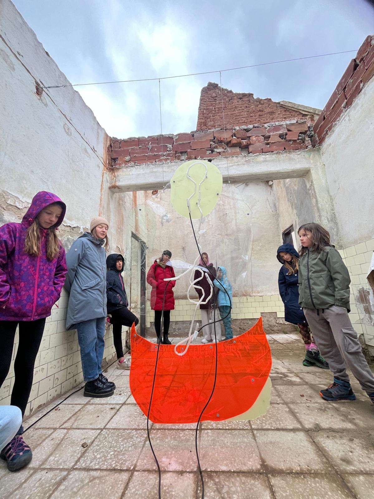 výtvarný workshop 2. trojročí