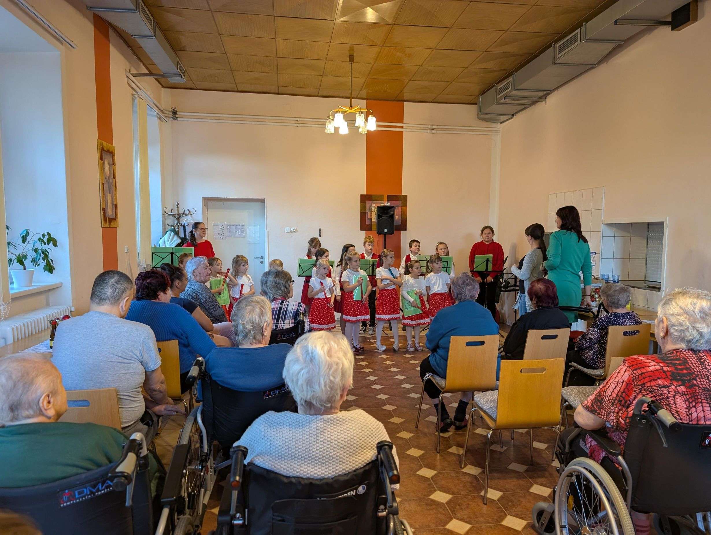 Vánoce v domově pro seniory