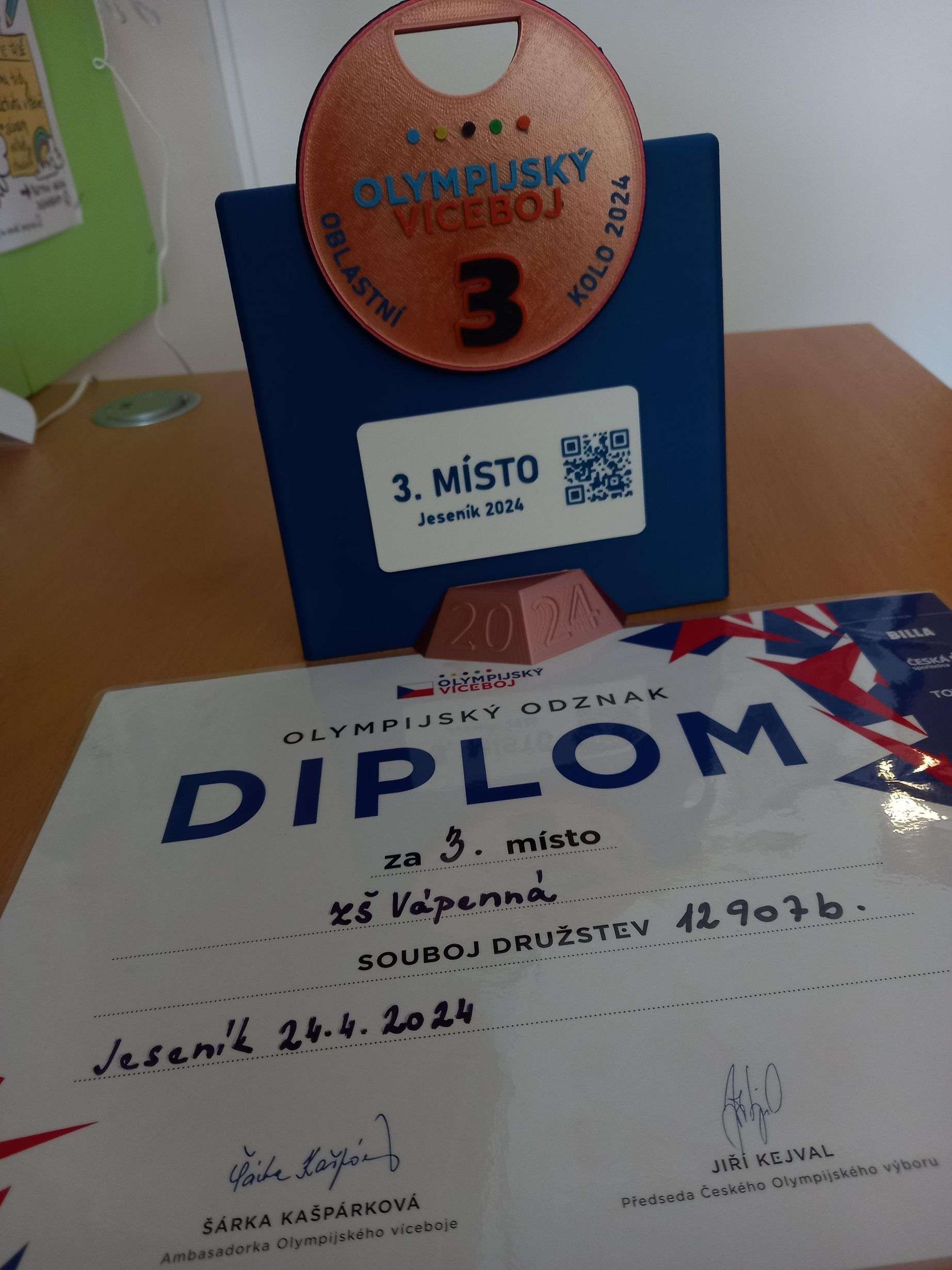 Odznak všestrannosti 24.4.2024