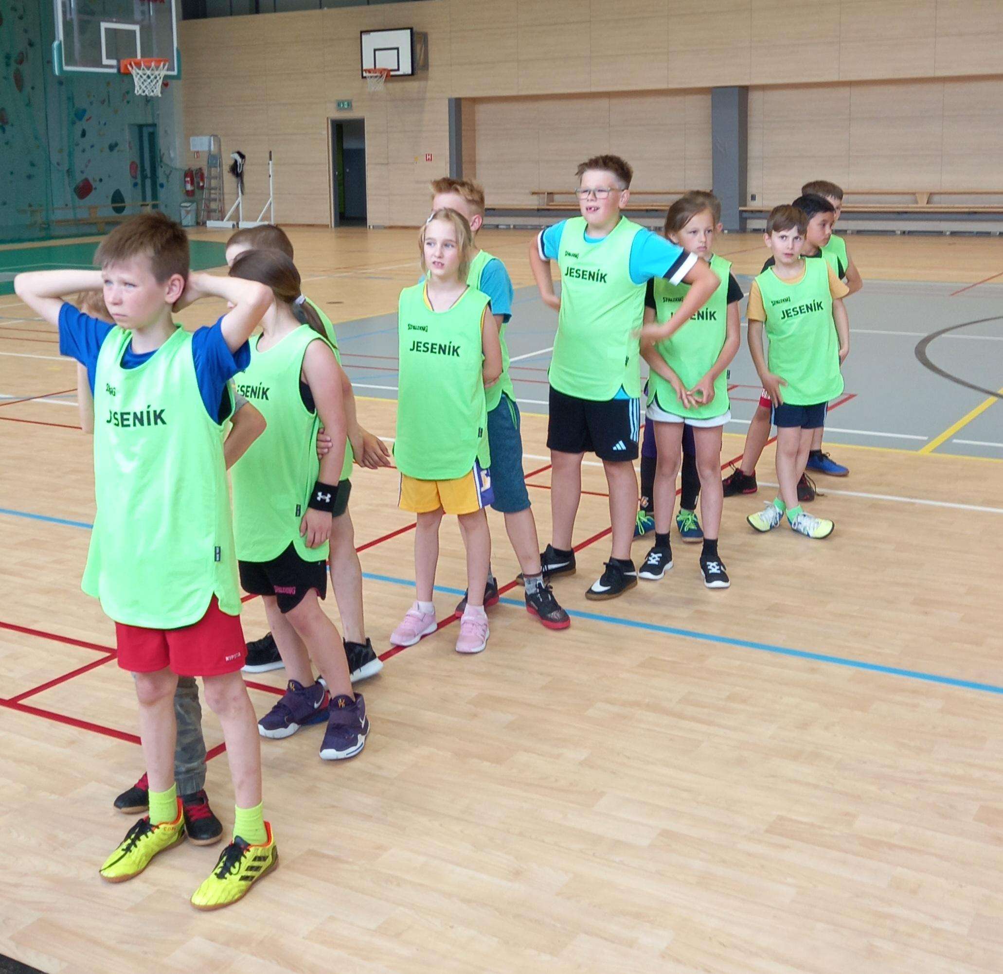 Basketbalový turnaj 1. stupně