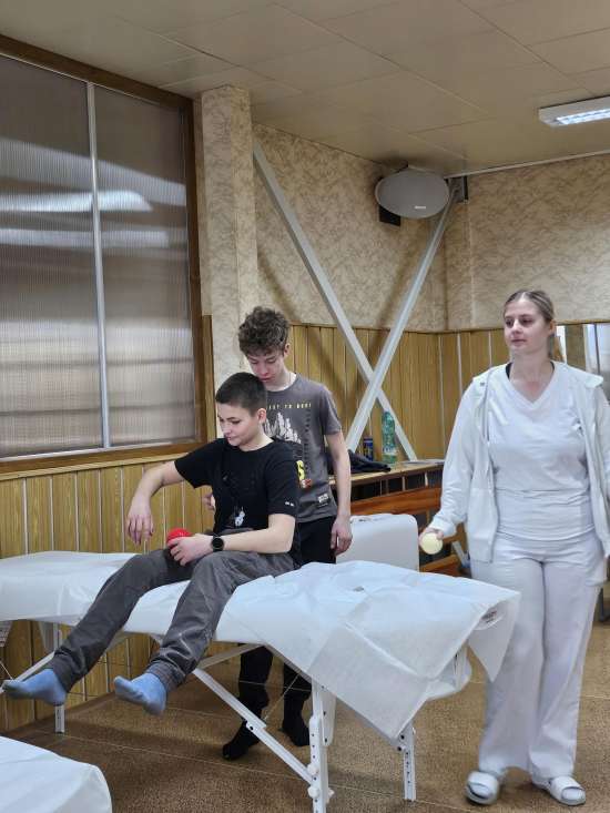 Workshop masérství - očima dětí