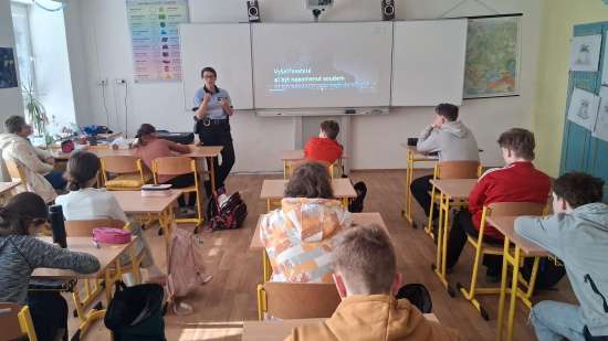 Preventivní besedy tříd VI.A., VII.A. a VIII.A.