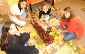 Podzimní tvoření v 5.A