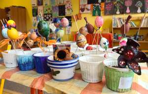 Zdobení kraslic v 5.A