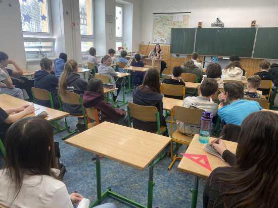 Beseda s M. Kouřilovou