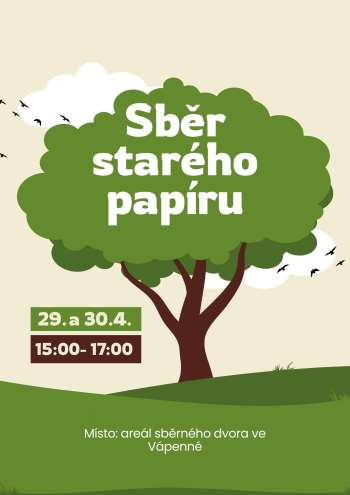 Sběr PAPÍRU