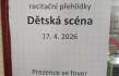 Dětská scéna - krajské kolo