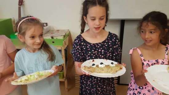 Palačinkový den v první třídě